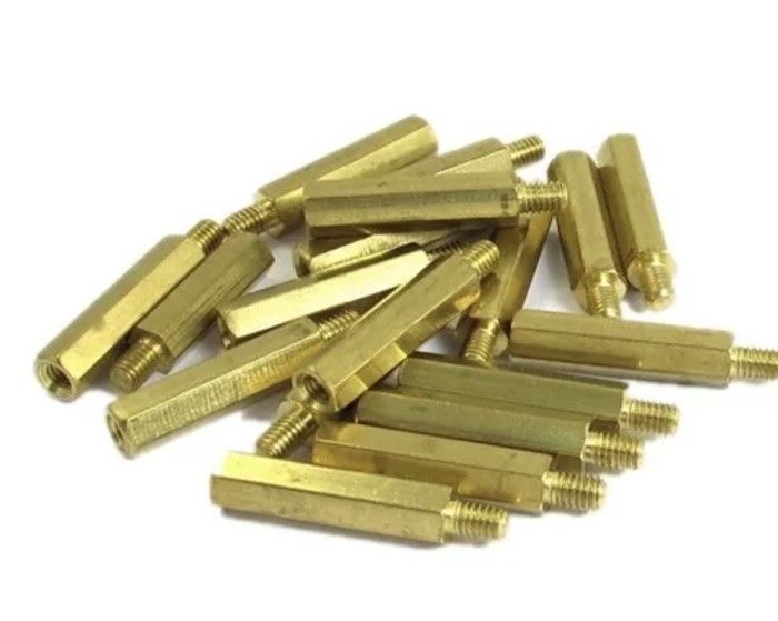 M3 X 8 + 6 mm Hex Messing Standoff Schroef Voor PCB Spacer ANSI Standard