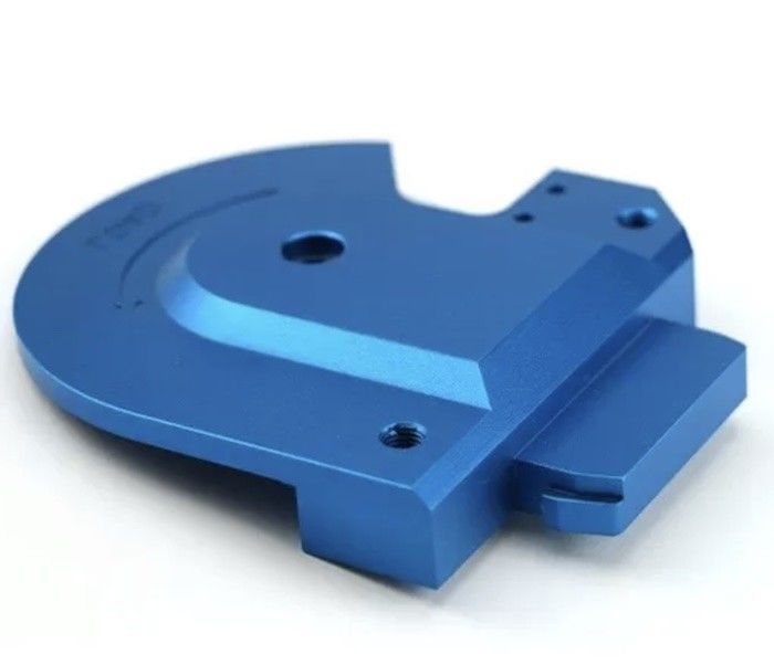 Aluminium 6061-T6 CNC gedraaide onderdelen Kleur geanodiseerd voor kleppen
