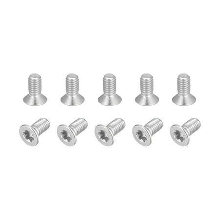 M3x6mm Torx beveiligingsmachine schroeven 316 roestvrij staal Countersunk hoofd Tamper proof schroef bevestigingsstukken Bolten