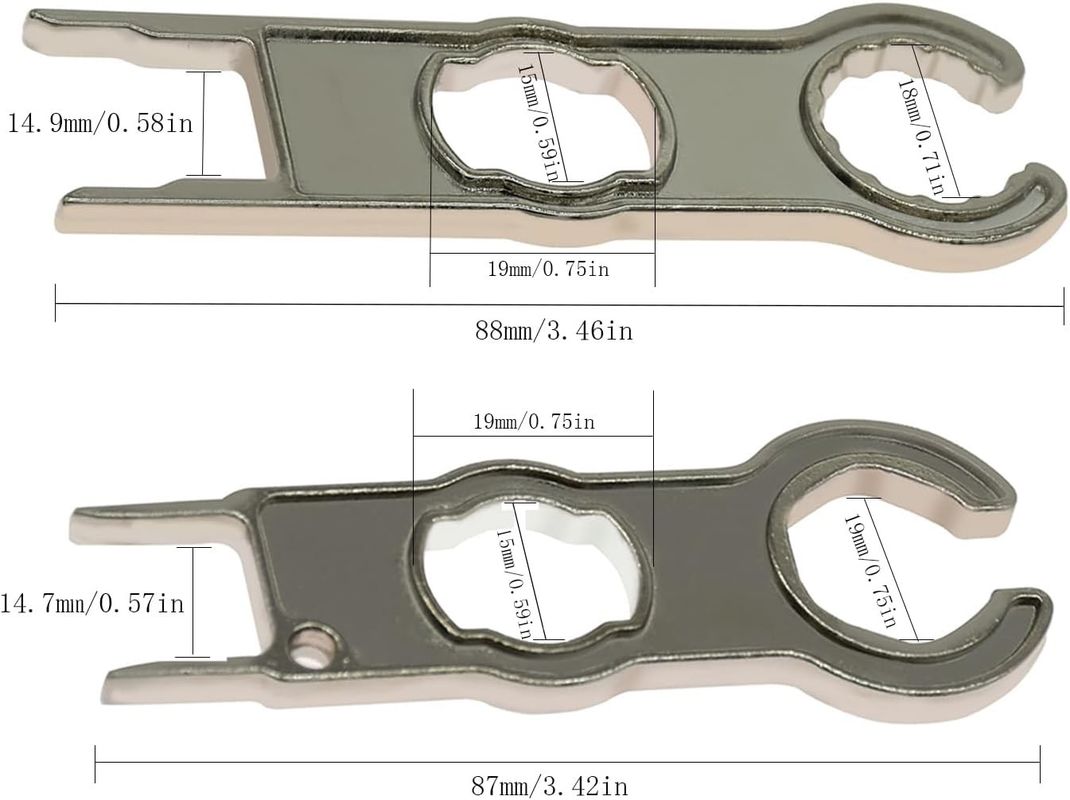 Solar Connector Wrench, Metal, Aluminium, Zink Vind de perfecte elektronische bevestigingsmiddelen voor uw industriële toepassingen