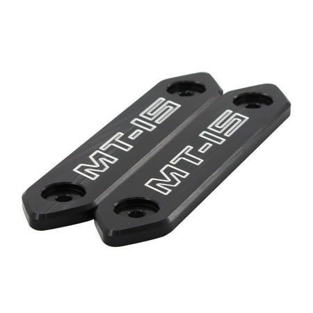 CNC Aluminium Alloy Decorative Exterior Accessoires Mtkracing voor MT-15 2018 Motorcycle Parts - Zwart