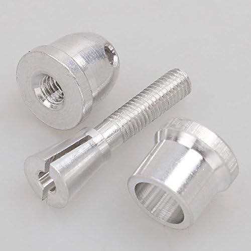 2.0mm RC Aluminium kogel propeller adapterhouder voor borstelloze motor prop