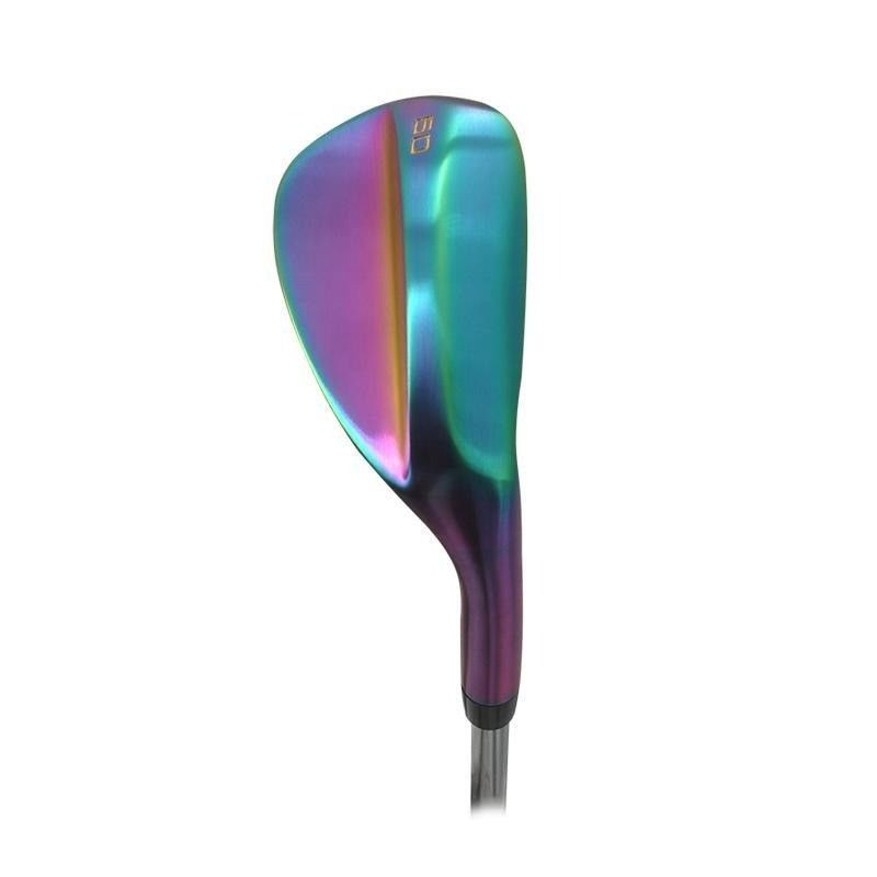 Custom kleurrijke regenboog CNC geslepen golf wedge club racing, cadeau 35,5 inch