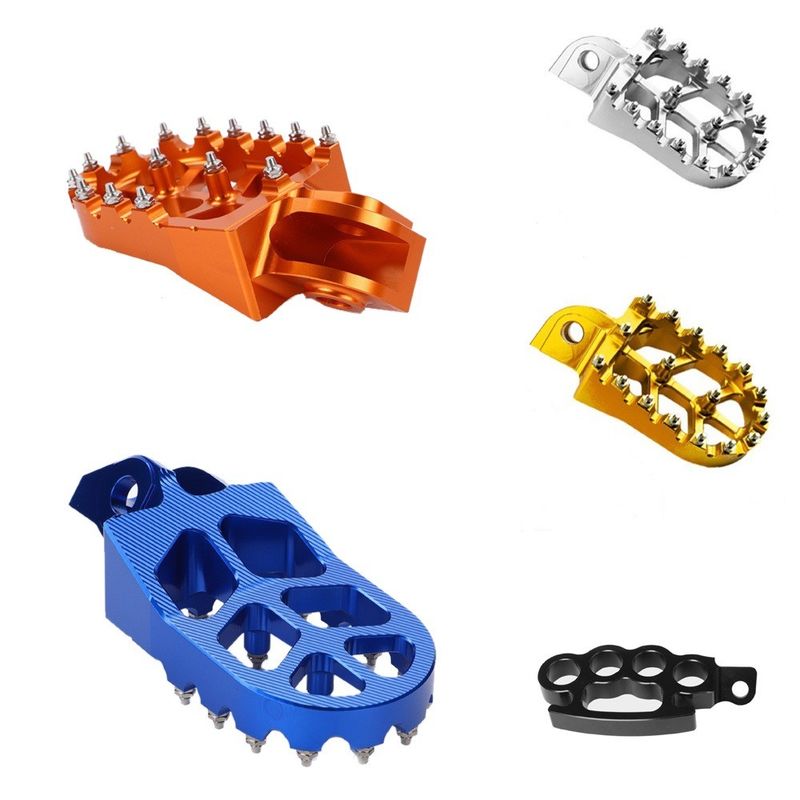 OEM-leverancier CNC-bewerking Freeswerk Precision Aluminium Accessoires Motorfiets Basis Voetpedaalonderdelen