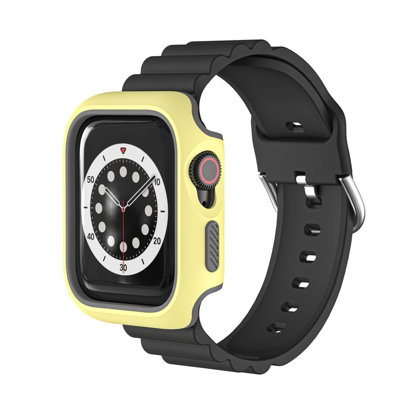 Kan Custom Drop Resistant Dual Color Protective Case TPU Protective Smart Watch Case