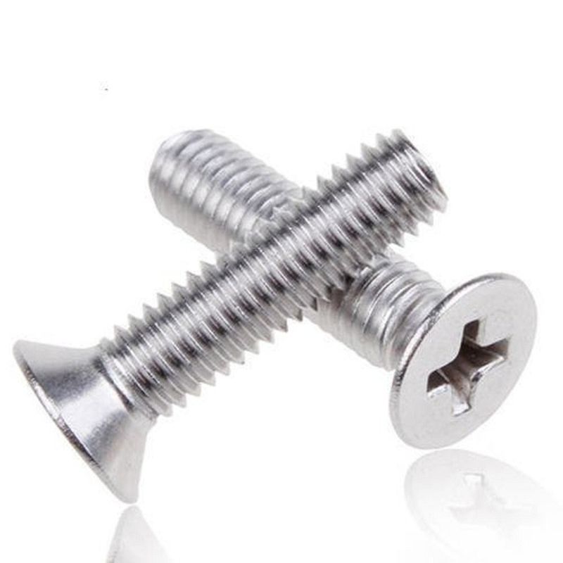 C1022 304 316 Roestvrij staal Csk hoofd ISO7046 Bolt Cross Recessed Flat Head Machine Screw