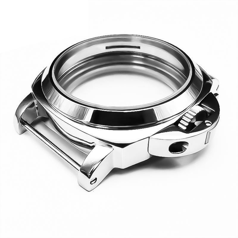 Hoogst standaard frezen roestvrij staal 316L Custom Bewerking horloge Dial onderdelen Cases voor automatische horloge