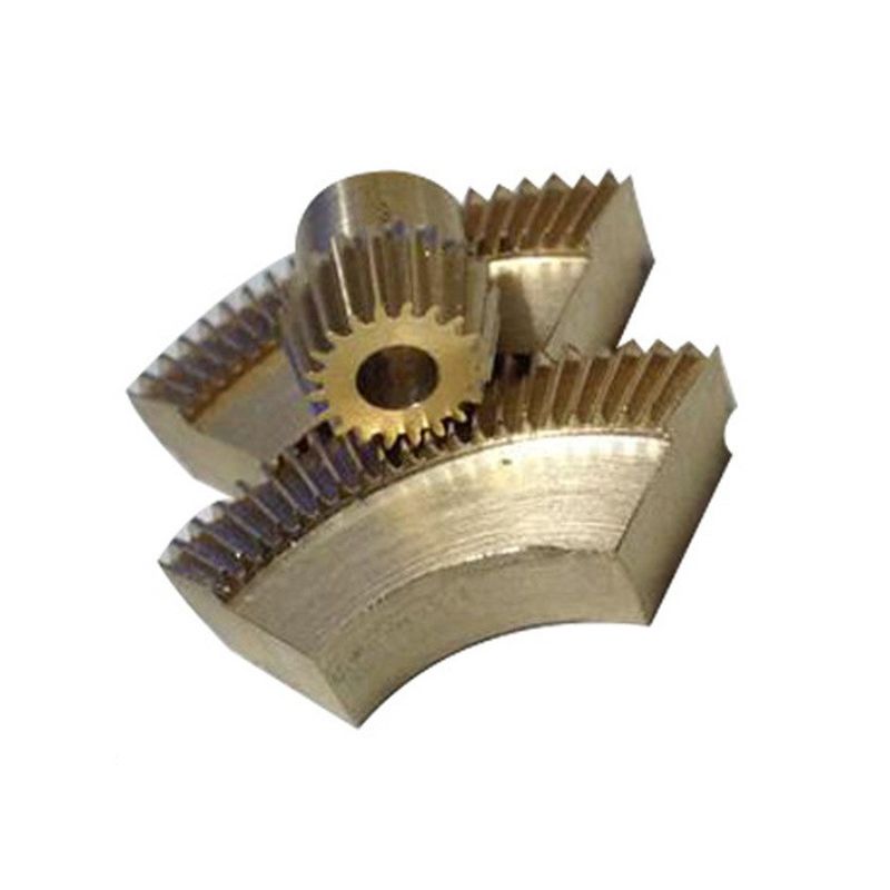 Gespesialiseerde CNC-bewerkingsfabriek roestvrij staal Hoogprecisie Messing / Titanium Gear Machine Part
