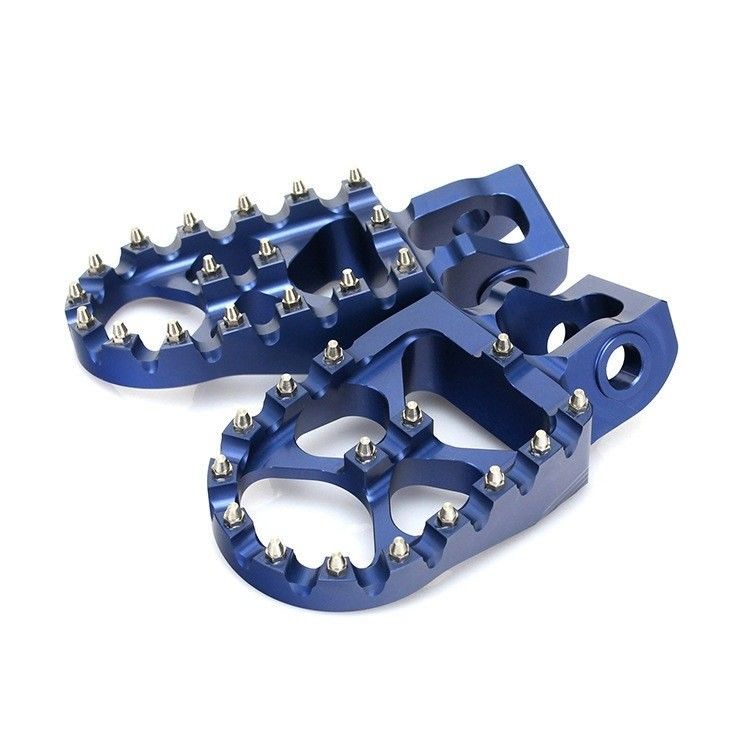 Kleine batch productie aangepaste CNC-bewerkte hoogwaardige metaal aluminium motorfiets Dirt Bike Footpegs
