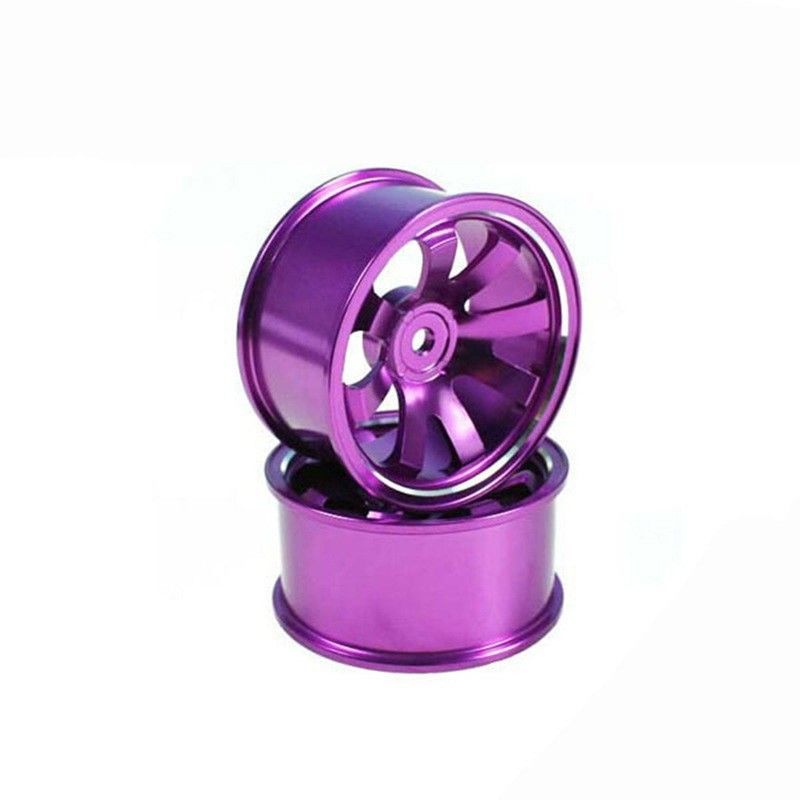 Customized CNC-bewerkte aluminium onderdelen voor speelgoed auto wielen hubs, met een geanodiseerde afwerking